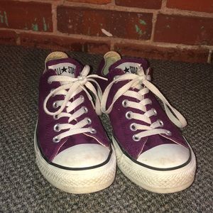 Dark Purple Converse!!